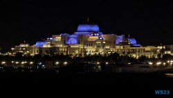 UAE Presidential Palace Abu Dhabi 23.04.15 Von Arabien durch den Suezkanal zu Mittelmeerinseln AIDAcosma 028