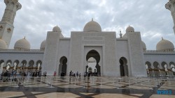 Sheikh Zayed Moschee Abu Dhabi 23.04.16 Von Arabien durch den Suezkanal zu Mittelmeerinseln AIDAcosma 029