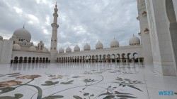 Sheikh Zayed Moschee Abu Dhabi 23.04.16 Von Arabien durch den Suezkanal zu Mittelmeerinseln AIDAcosma 032