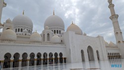 Sheikh Zayed Moschee Abu Dhabi 23.04.16 Von Arabien durch den Suezkanal zu Mittelmeerinseln AIDAcosma 040