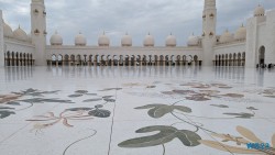 Sheikh Zayed Moschee Abu Dhabi 23.04.16 Von Arabien durch den Suezkanal zu Mittelmeerinseln AIDAcosma 042