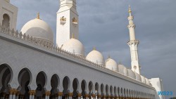 Sheikh Zayed Moschee Abu Dhabi 23.04.16 Von Arabien durch den Suezkanal zu Mittelmeerinseln AIDAcosma 077