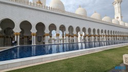 Sheikh Zayed Moschee Abu Dhabi 23.04.16 Von Arabien durch den Suezkanal zu Mittelmeerinseln AIDAcosma 078