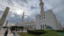 Sheikh Zayed Moschee Abu Dhabi 23.04.16 Von Arabien durch den Suezkanal zu Mittelmeerinseln AIDAcosma 082