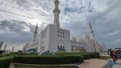 Sheikh Zayed Moschee Abu Dhabi 23.04.16 Von Arabien durch den Suezkanal zu Mittelmeerinseln AIDAcosma 083