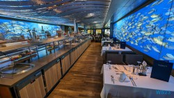 23.04.22 Deck 7 Ocean's Das Fischrestaurant Von Arabien durch den Suezkanal zu Mittelmeerinseln AIDAcosma 032