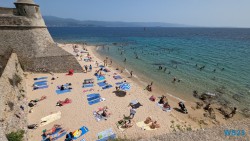 Stadtstrand Saint François Ajaccio 23.07.11 Neue Abenteuer auf eigene Faust im Mittelmeer AIDAstella 003