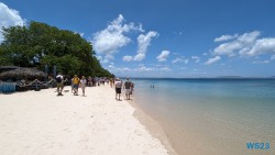 Plage de Ramena Antsiranana 23.11.23 Katamarane und Traumstrände auf Mauritius Seychellen Madagaskar AIDAblu 023