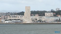 Padrão dos Descobrimentos Lissabon 24.03.10 Traumhafte Strände und Wale in Mittelamerika und Karibik AIDAluna 027