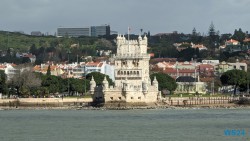 Torre de Belém Lissabon 24.03.10 Traumhafte Strände und Wale in Mittelamerika und Karibik AIDAluna 031