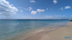 Pinneys Beach Basseterre 24.02.27 Traumhafte Strände und Wale in Mittelamerika und Karibik AIDAluna 015