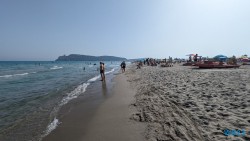 Spiaggia del Poetto Cagliari 23.07.17 Neue Abenteuer auf eigene Faust im Mittelmeer AIDAstella 017