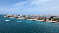 Palm Jumeirah Dubai 23.04.15 Von Arabien durch den Suezkanal zu Mittelmeerinseln AIDAcosma 004