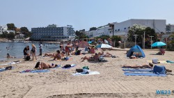 Playa de Talamanca Ibiza 23.07.19 Neue Abenteuer auf eigene Faust im Mittelmeer AIDAstella 012