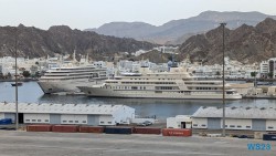 Muscat 23.04.18 Von Arabien durch den Suezkanal zu Mittelmeerinseln AIDAcosma 003