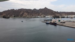 Muscat 23.04.18 Von Arabien durch den Suezkanal zu Mittelmeerinseln AIDAcosma 006