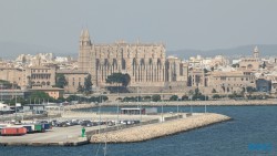 Kathedrale Palma de Mallorca 23.07.09 Neue Abenteuer auf eigene Faust im Mittelmeer AIDAstella 013