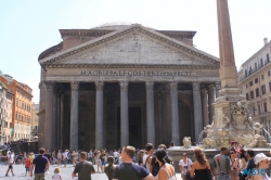 Pantheon Rom 14.08.22 - Tunesien Italien Korsika Spanien AIDAblu Mittelmeer