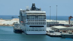 MSC Magnifica Salalah 23.04.20 Von Arabien durch den Suezkanal zu Mittelmeerinseln AIDAcosma 005