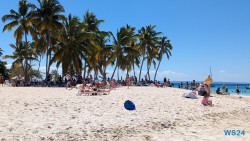 Cayo Levantado Samaná 24.02.25 Traumhafte Strände und Wale in Mittelamerika und Karibik AIDAluna 051