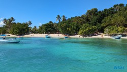 Cayo Levantado Samaná 24.02.25 Traumhafte Strände und Wale in Mittelamerika und Karibik AIDAluna 062