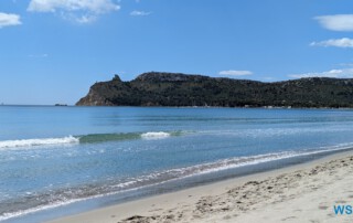 Spiaggia del Poetto Cagliari 23.05.03 Von Arabien durch den Suezkanal zu Mittelmeerinseln AIDAcosma 003