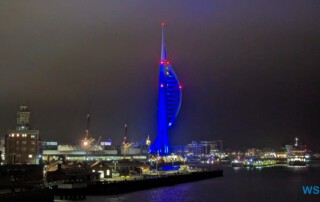 Spinnaker Tower Portsmouth 24.03.12 Traumhafte Strände und Wale in Mittelamerika und Karibik AIDAluna 042